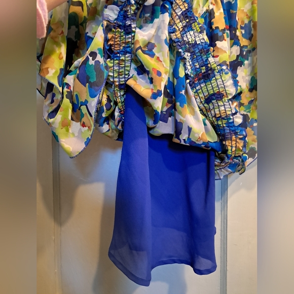 Multicolor Floral Blouse - Picture 5 of 6